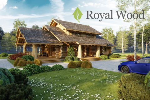 Проект деревянного рубленного дома «Джаспер» -190м²