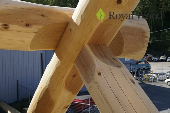 post and beam red cedar9