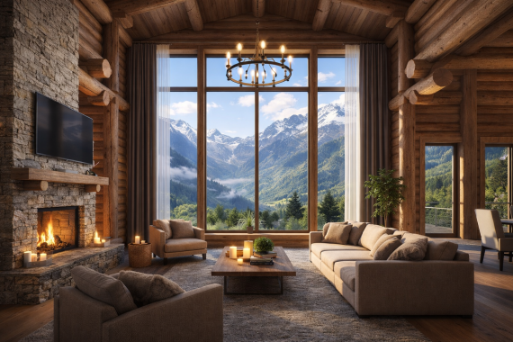 Goderdzi living area